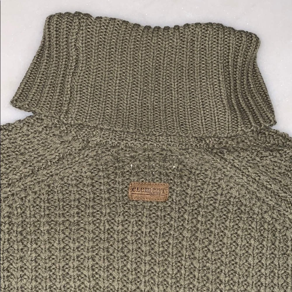 🔥Element Eleventh Olive Green Sweater Dress NWT - Picture 5 of 5